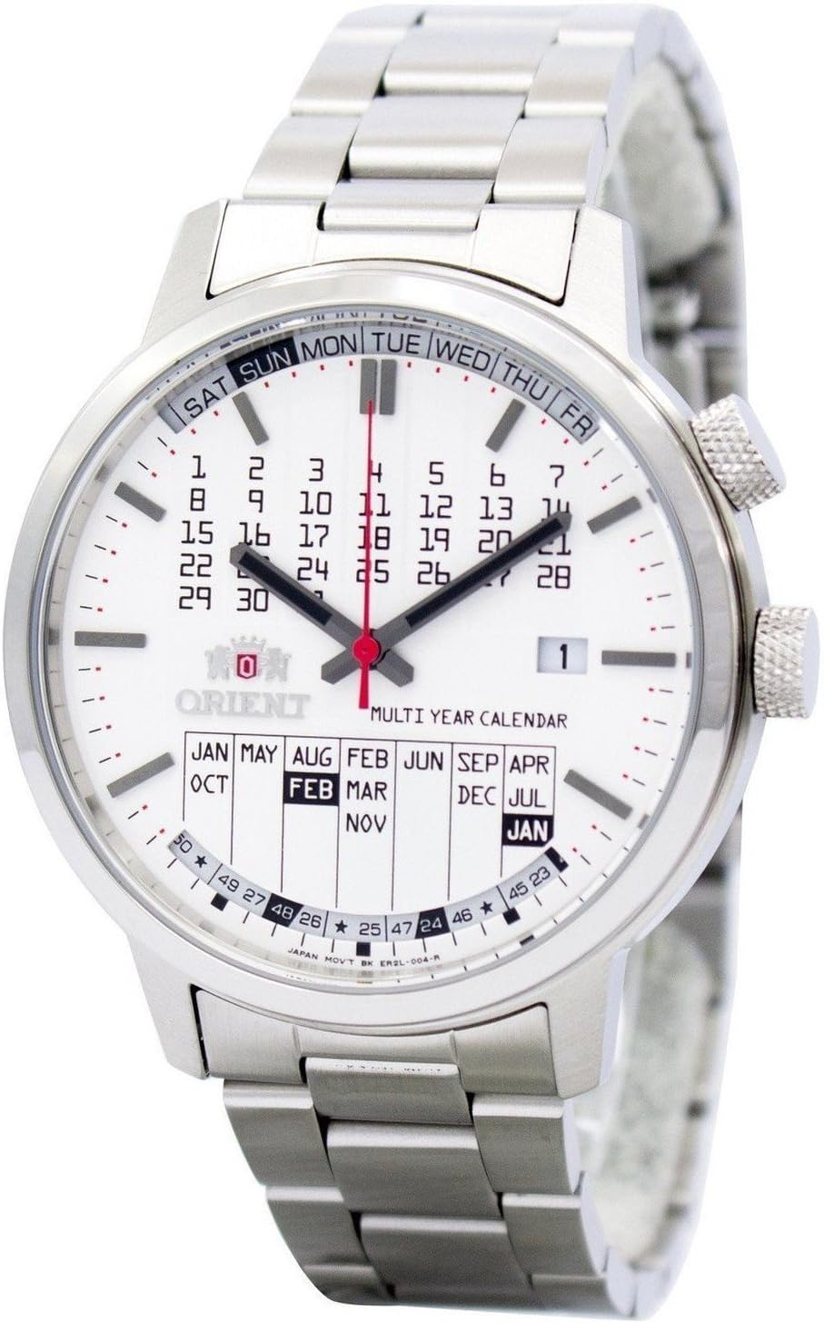 ORIENT Automatic Stylish & Smart Multi-Year Calendar White Dial ER2L004W
