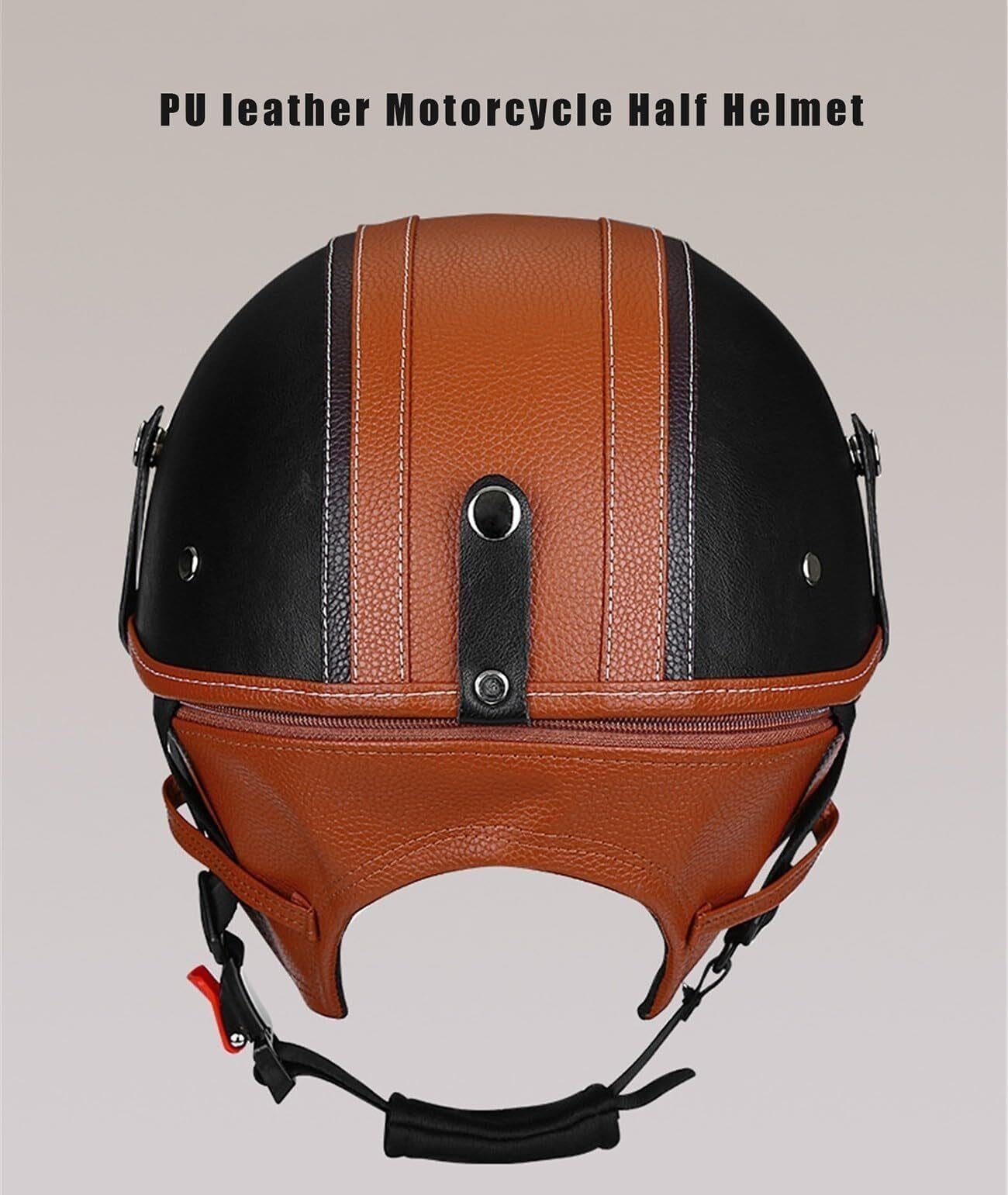 Kask Motocyklowy Otwarty Heritage Retro