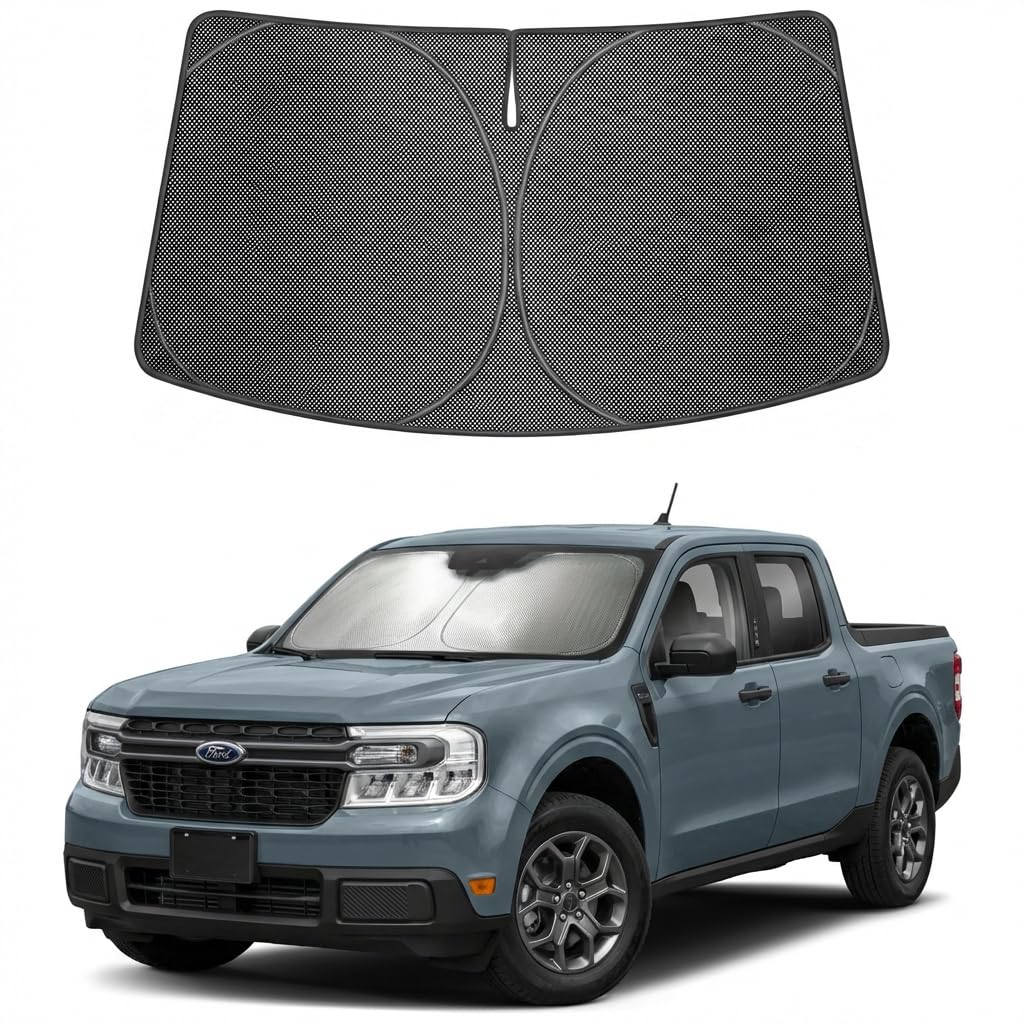 Proadsy Custom Fit Car Windshield Sun Shade for 2022-2026 Ford Maverick