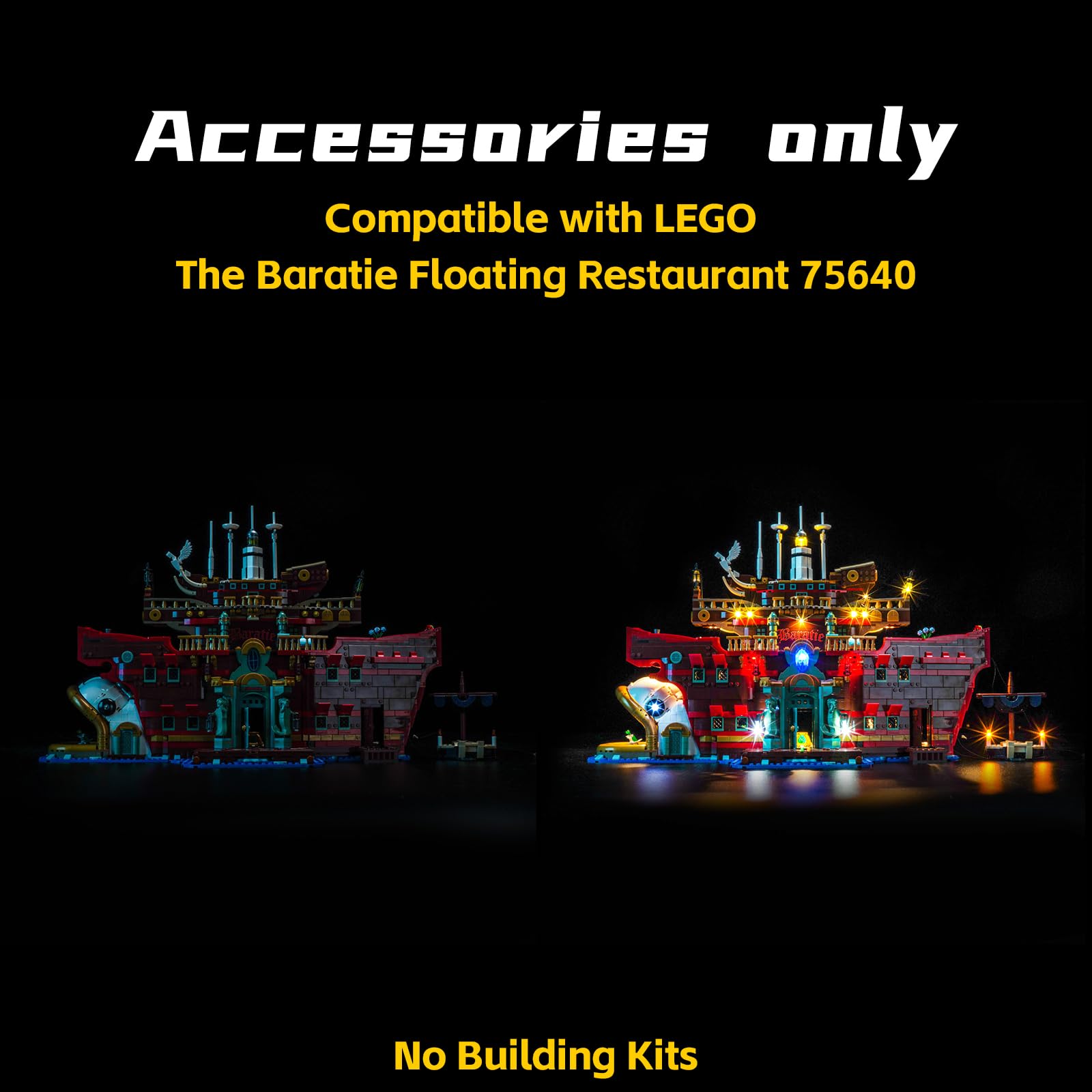 Light Kit Compatible with Lego 75640 The Baratie Floating Restaurant (No Model) - Image 3