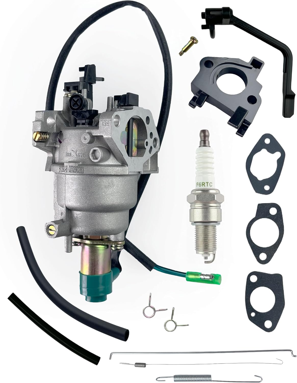 YAMAKATO Ruixing Gasoline Generator Carburetor Kit OEM for Champion Predator Generac 6500 8750 9000 5500 7000 8000 7500 9000 9500 Generator Powered by 420cc 439cc 459cc GX390 GX340 Engines.
