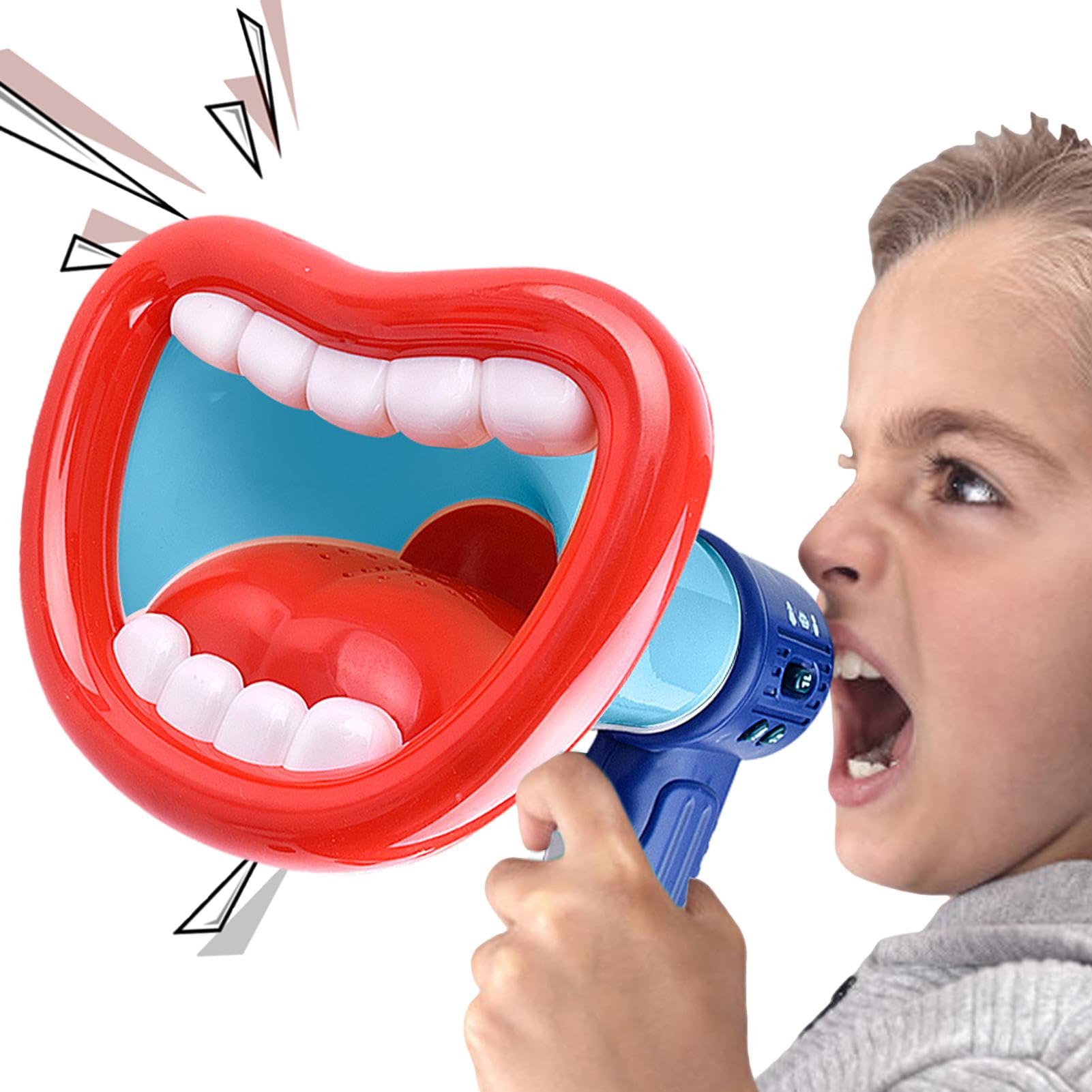 Horn Loud Speaker Voice Changing Speaker Kids Funny Toys Small Megaphone Record Play Portable Handheld Mic