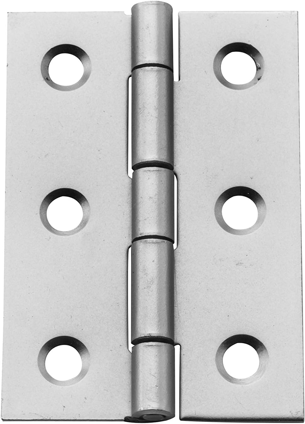 National Hardware N211-014 Hinge, Satin Nickel, 1-1/2" x 1-1/4"