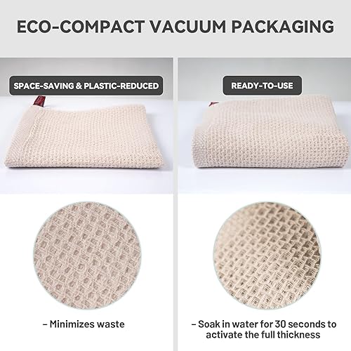 Miniatura 3 de Egles Paño de cocina para cocina, paquete de 12 trapos de limpieza de algodón, de 12 x 12 pulgadas, ultra suave, súper absorbente, para lavar