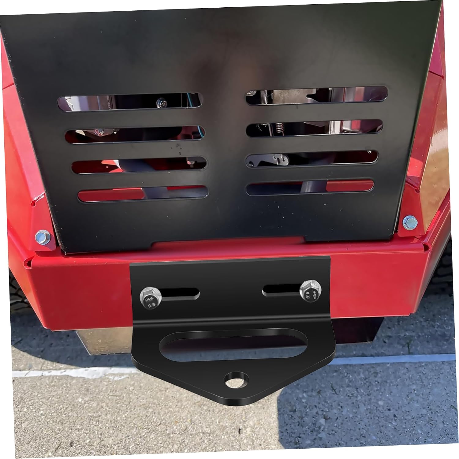 Heavy Duty Zero Turn Hitch for Lawn Mowers Trailer Hitch Kit Attachment High Load Capacity Weather-Resistant Iron Design