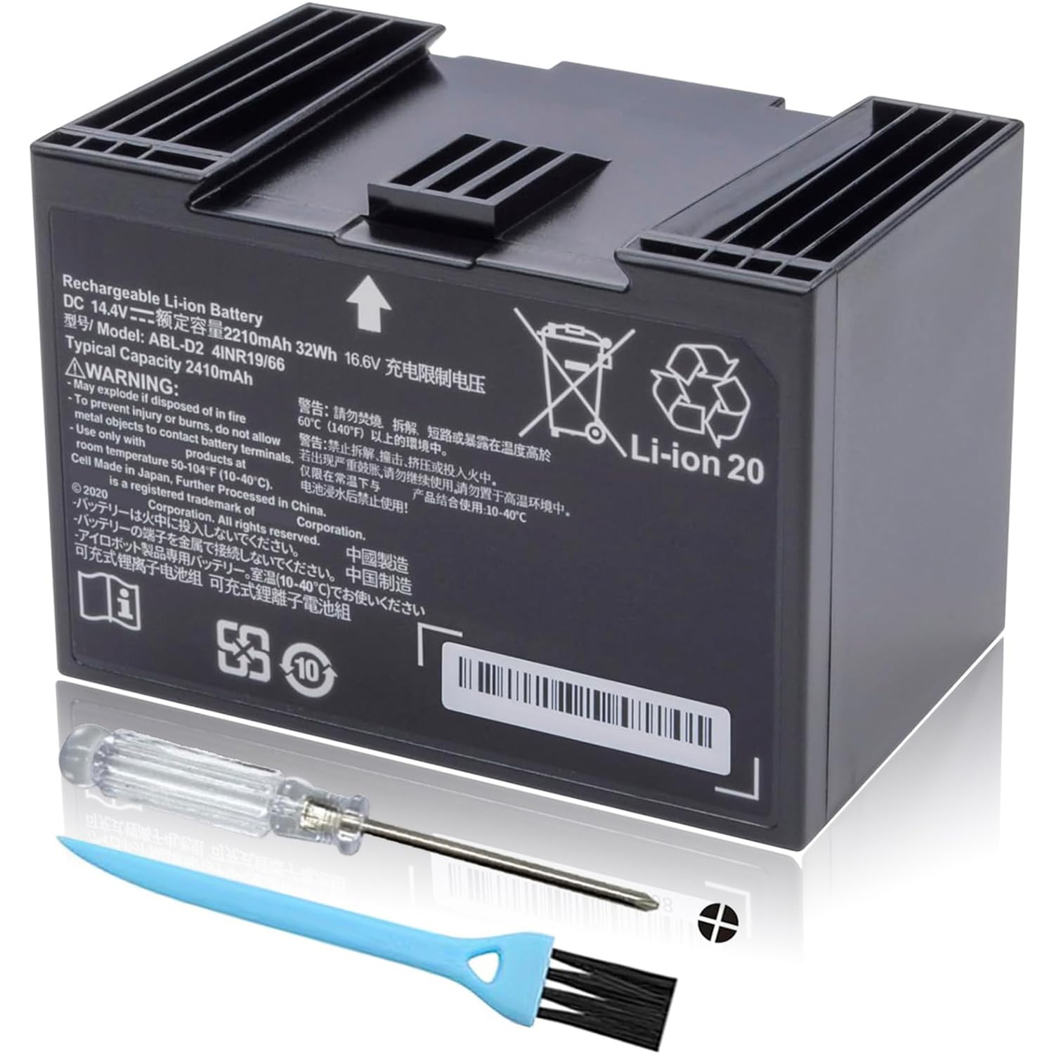 Amazon.com: ABL-D2 Battery Compatible with iRobot Roomba i3 i3+ i3