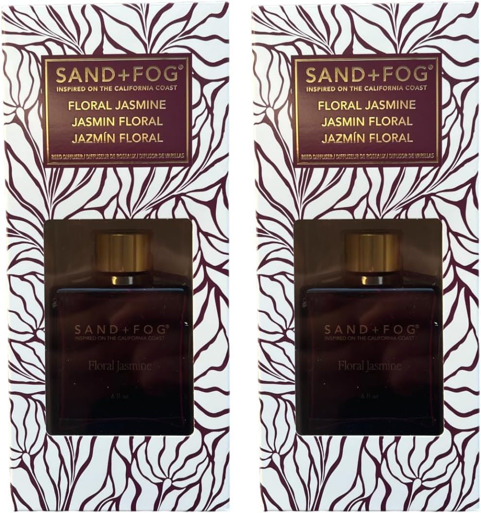 Scented Diffuser, 3 X 6 fl oz (177ml) Aromatherapy Diffuser Oil Set, Home Fragrance, Natural Essential Oil ǀSCENT: Floral Jasmine, Fresh Breeze, Pistachio Dream