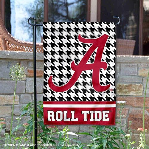 Miniatura 2 de Bandera de jardín de pata de gallo de Alabama Crimson Tide