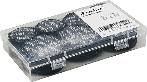Miniatura 1 de TP-MR2 Kit de parches radiales para neumáticos de 84 piezas, diámetro 1 58" (41 mm) 48 piezas y diámetro 2 14" (57 mm) 36 piezas en una caja