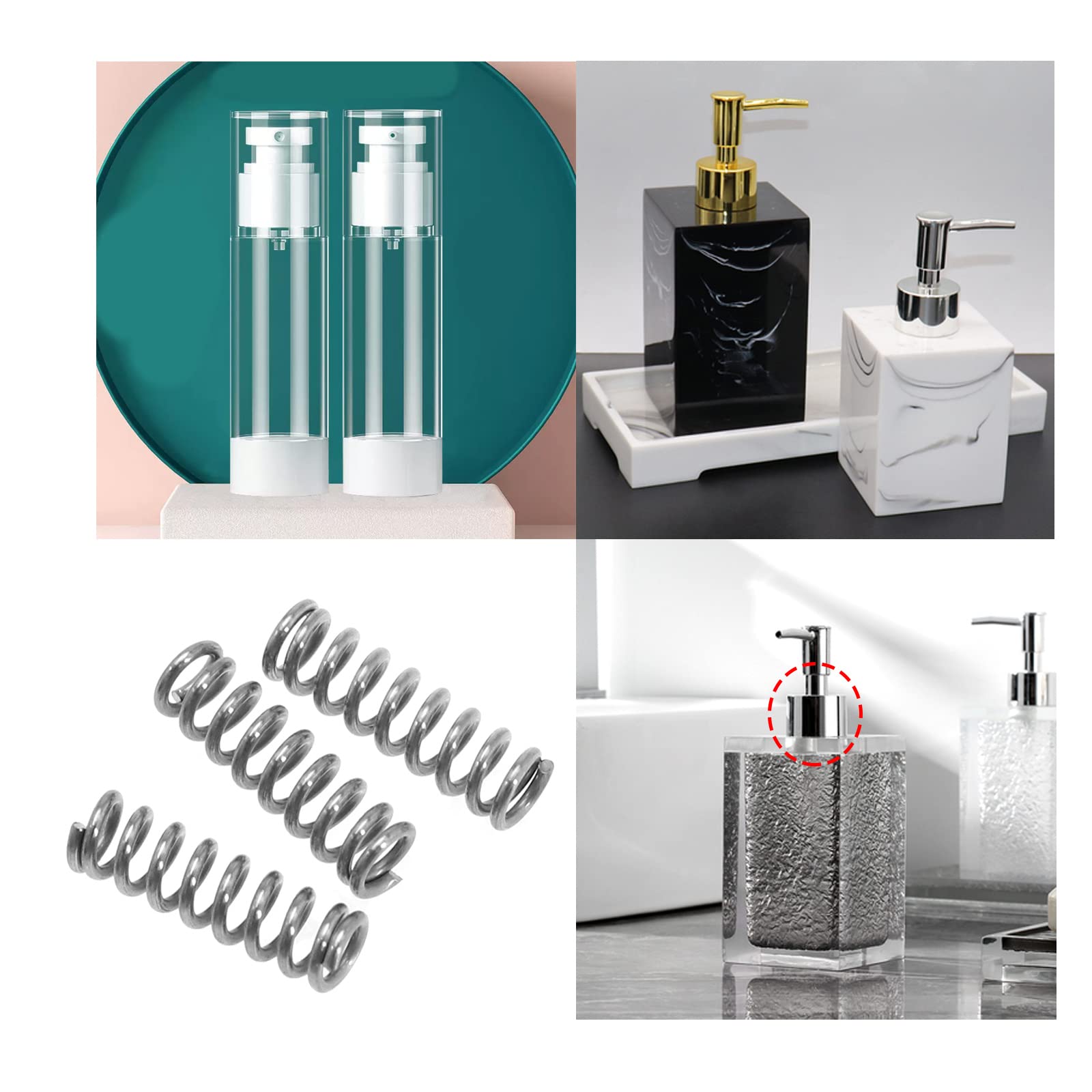 Produktbild von 200 Stück Druckfedern Edelstahl 304 – 10x3 Mm, Draht-Ø 0,5 Mm, Für Schalter, Elektronik, Haushaltsgeräte Und Kfz, Hoch El