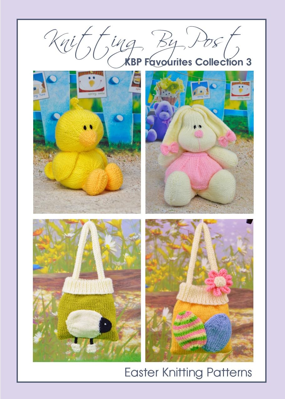 Knitting By Post Multiple Easter Booklet Of Favourites No.3 Toy Knitting Patterns