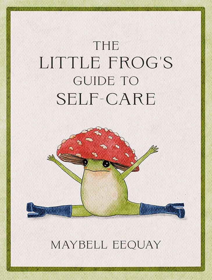 Self-care book with affirmations