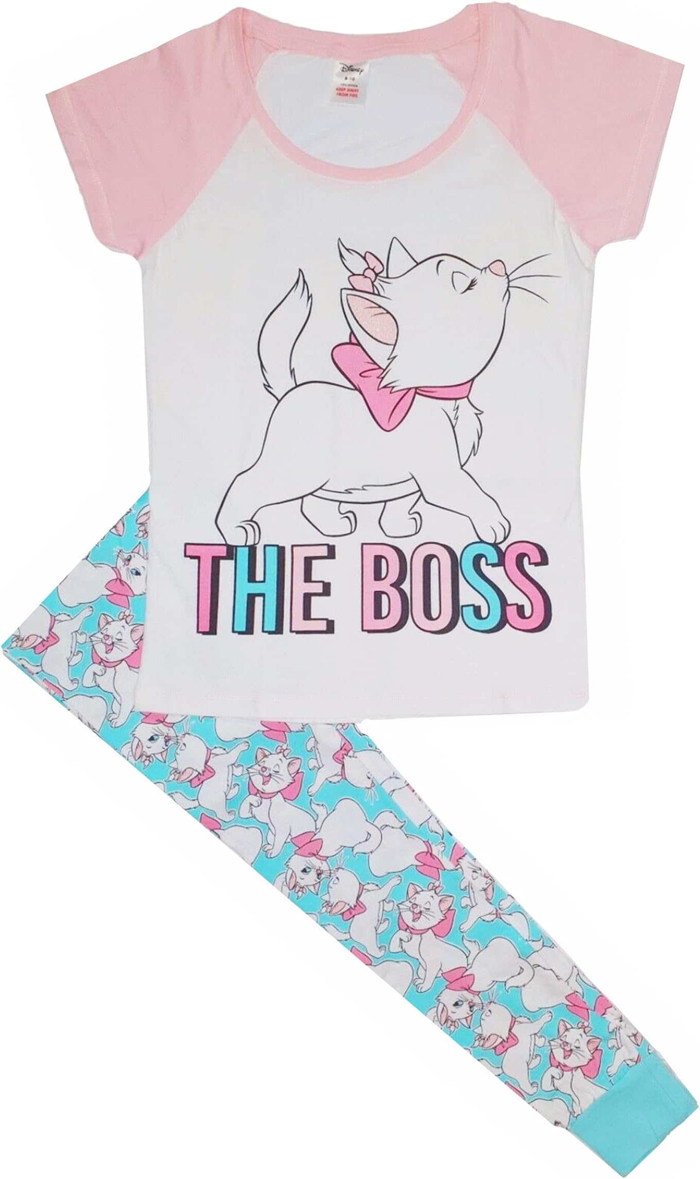 Disneys Marie Ladies Womens Aristocats Pyjamas