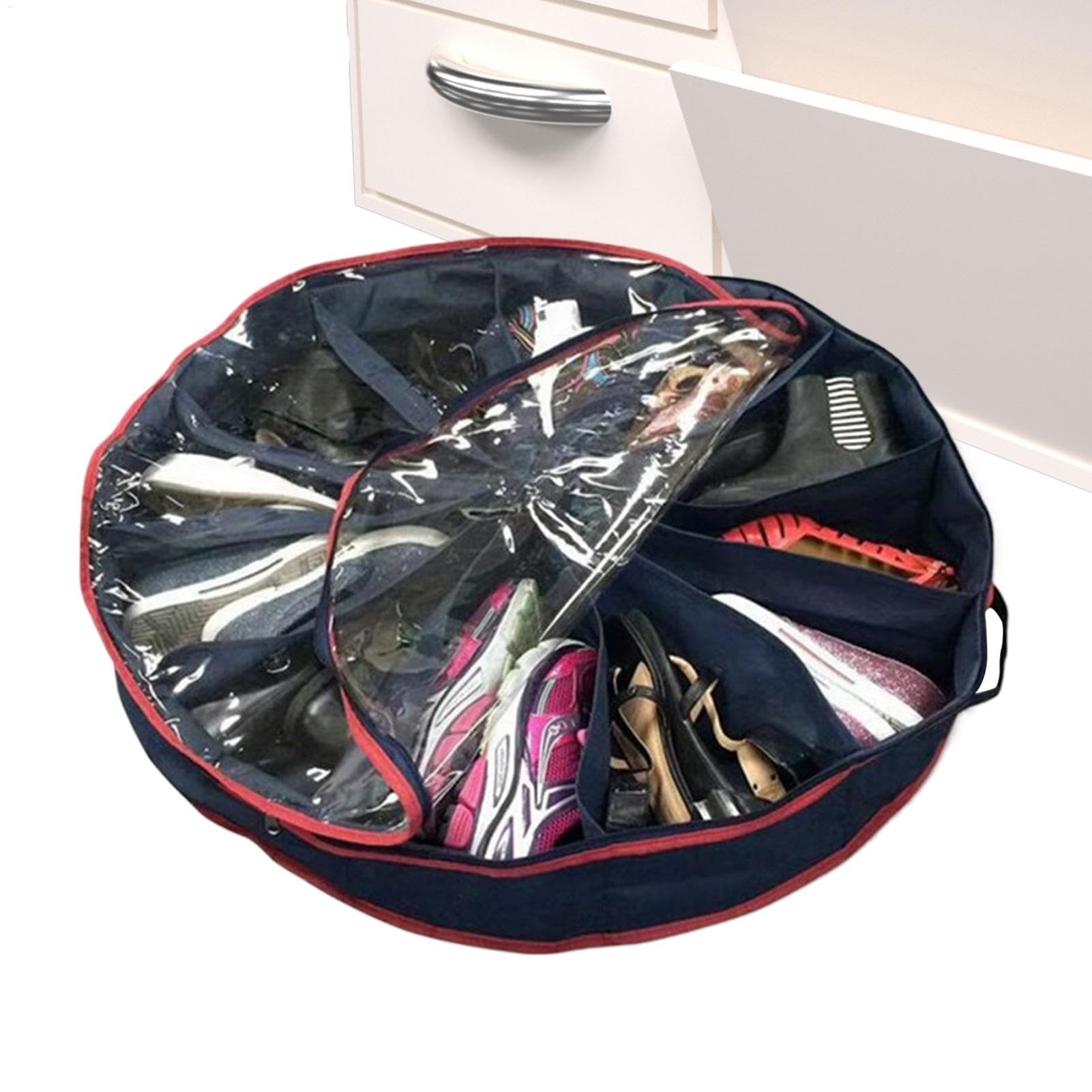 Organizador de almacenamiento de zapatos antipolvo bolsas de viaje multifunción