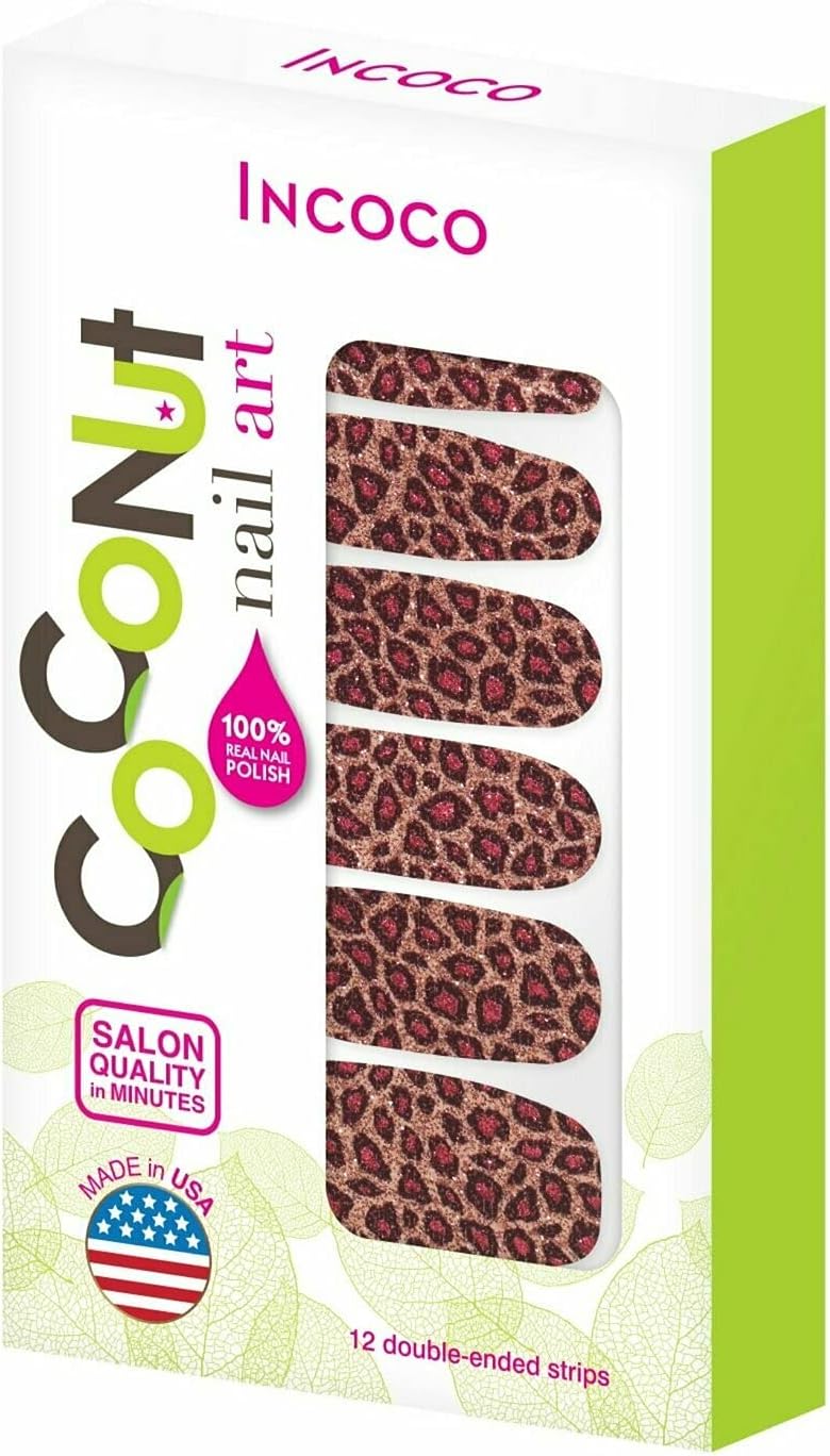 IncocoCoconut Nail Strips Purrty