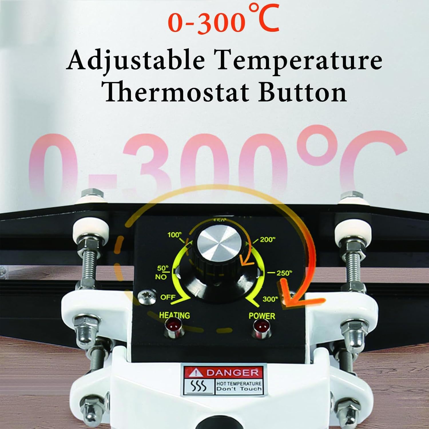 Macchina termosaldatrice portatile, pinza manuale con riscaldamento su entrambi i lati, larghezza di tenuta di 10 mm e temperatura regolabile 0-300 ℃ per borse, fogli di alluminio, mylar, Kraft
