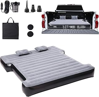 VEVOR Truck Bed Air Mattress, for 5.5-5.8 ft Full Size Short Truck Beds, Inflatable