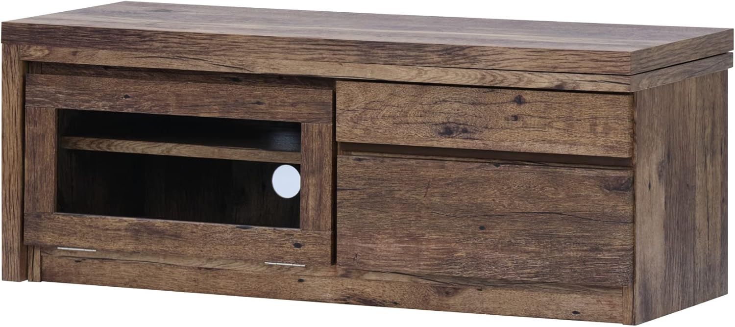 天然木のテレビスタンドとテレビ（東芝 40S21 REGZA）のセット