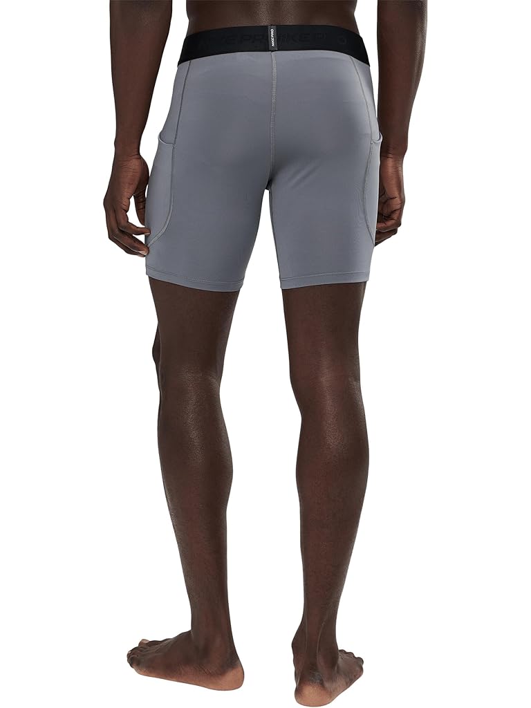 Gray Nike Pro Dri-FIT Fitness Shorts