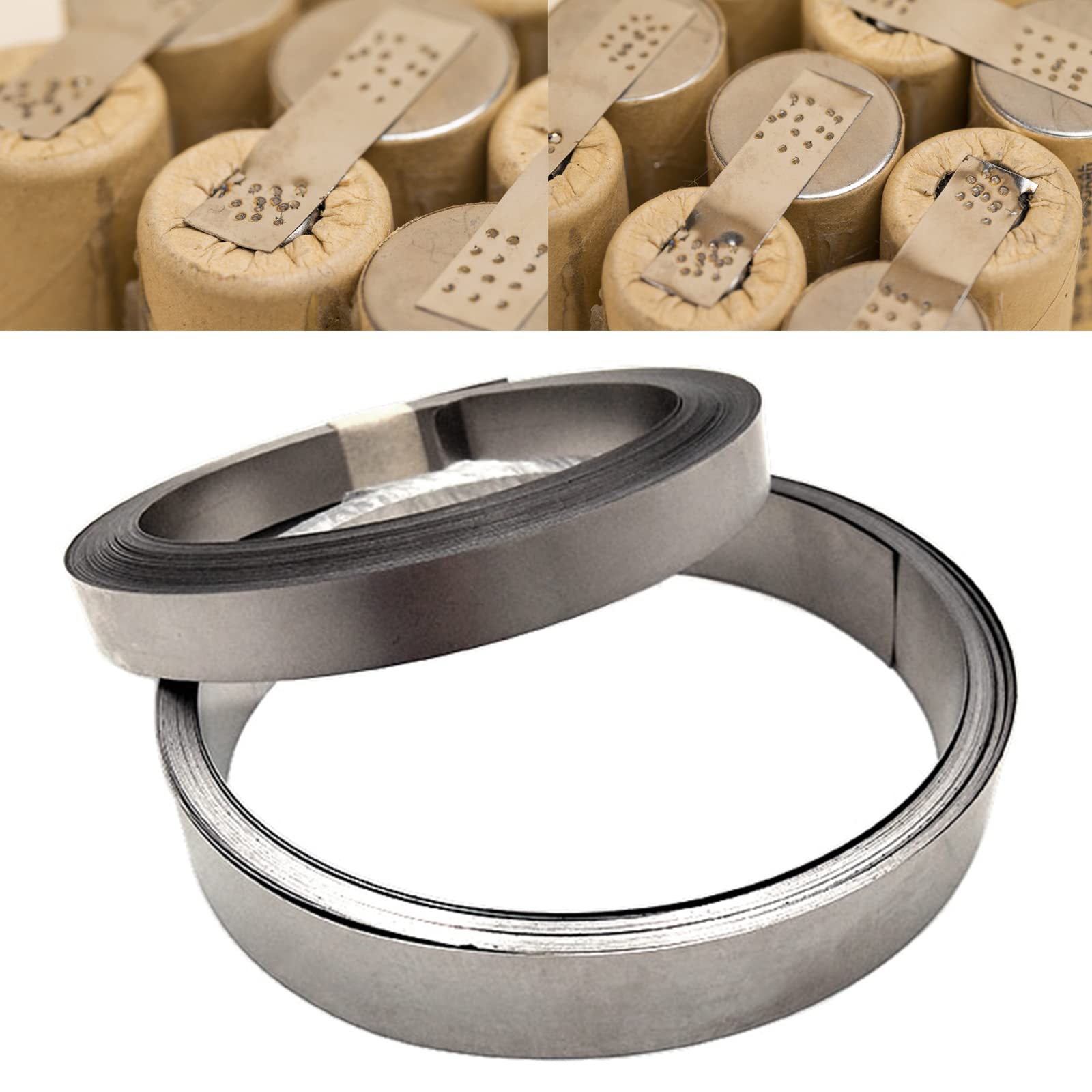 Machine 8/10/15mmx0.15mm Pure Nickel Strip Tape For 18650 Li-ion Battery Pack Spot Welding Accessories Nickel Plate Strip