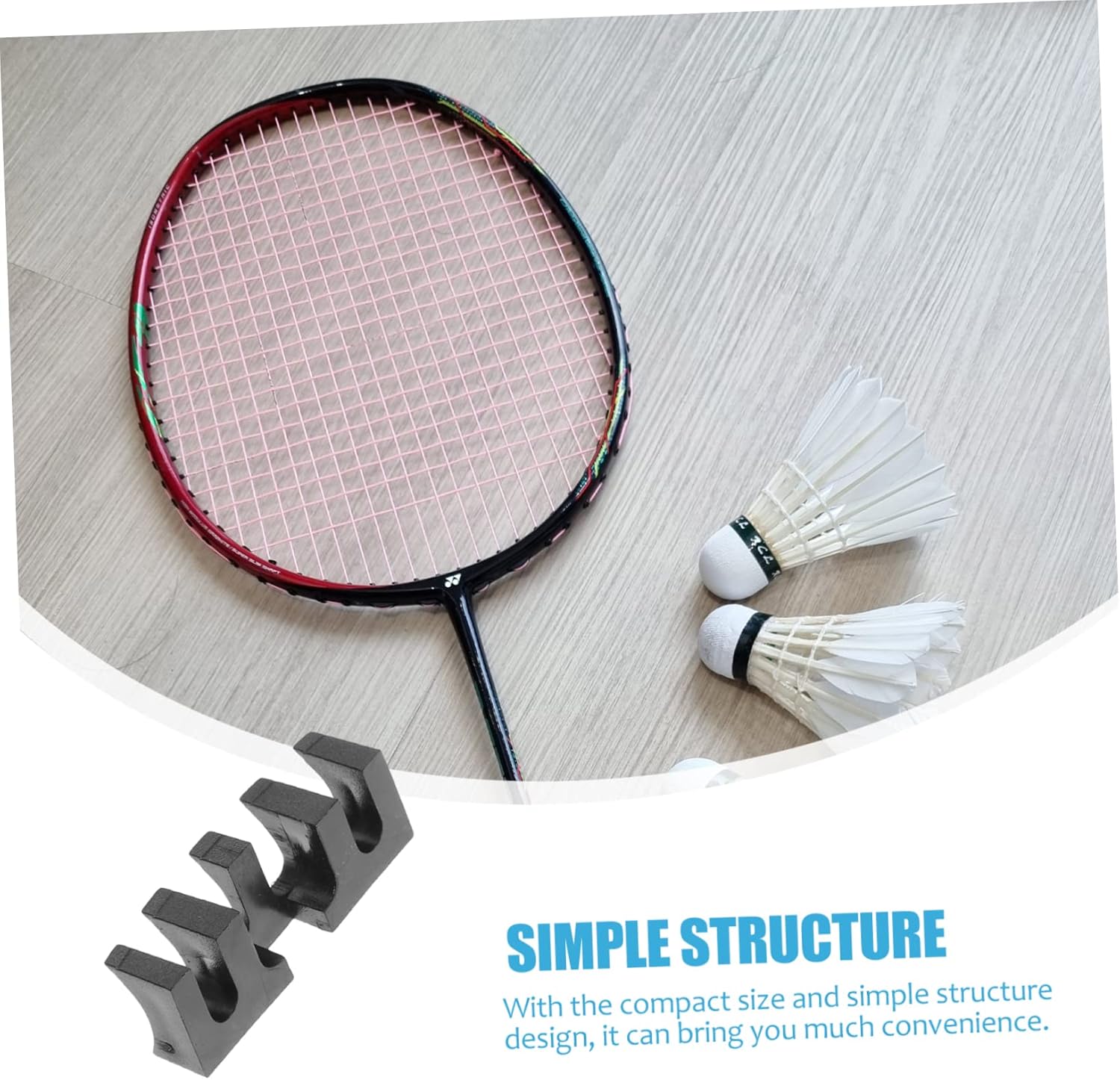 Sosoport 4 pcs Badminton Racquet Tennis Red Protector Tool Load Spreader Adapters Attachment Tools Ing Adapter Spreading Reducers Spreaders Racket Accessories Machine