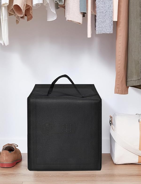 Safe Box Dust Cover Heavy Duty Moisture-proof and Scratch-resistant Valuables Cover Compatible With Amazon Basics Steel Security Safe and Lock Box1.52 Cubic Feet Safes Black Covers by KronosRising - Image 3