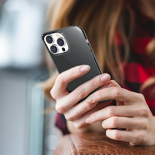 Miniatura 8 de JJGoo Funda transparente compatible con iPhone 11 Pro Max, transparente, suave, a prueba de golpes, delgada, delgada, antigolpes, color negro