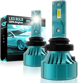 9006/HB4 LED Headlight Bulbs Conversion Kit - Low Beam/Fog Light 20,000 Lumen/Pair 6500K Cool White IP65 water-resistant Halogen Replacement Headlight bulbs For Bright & Greater Visibility