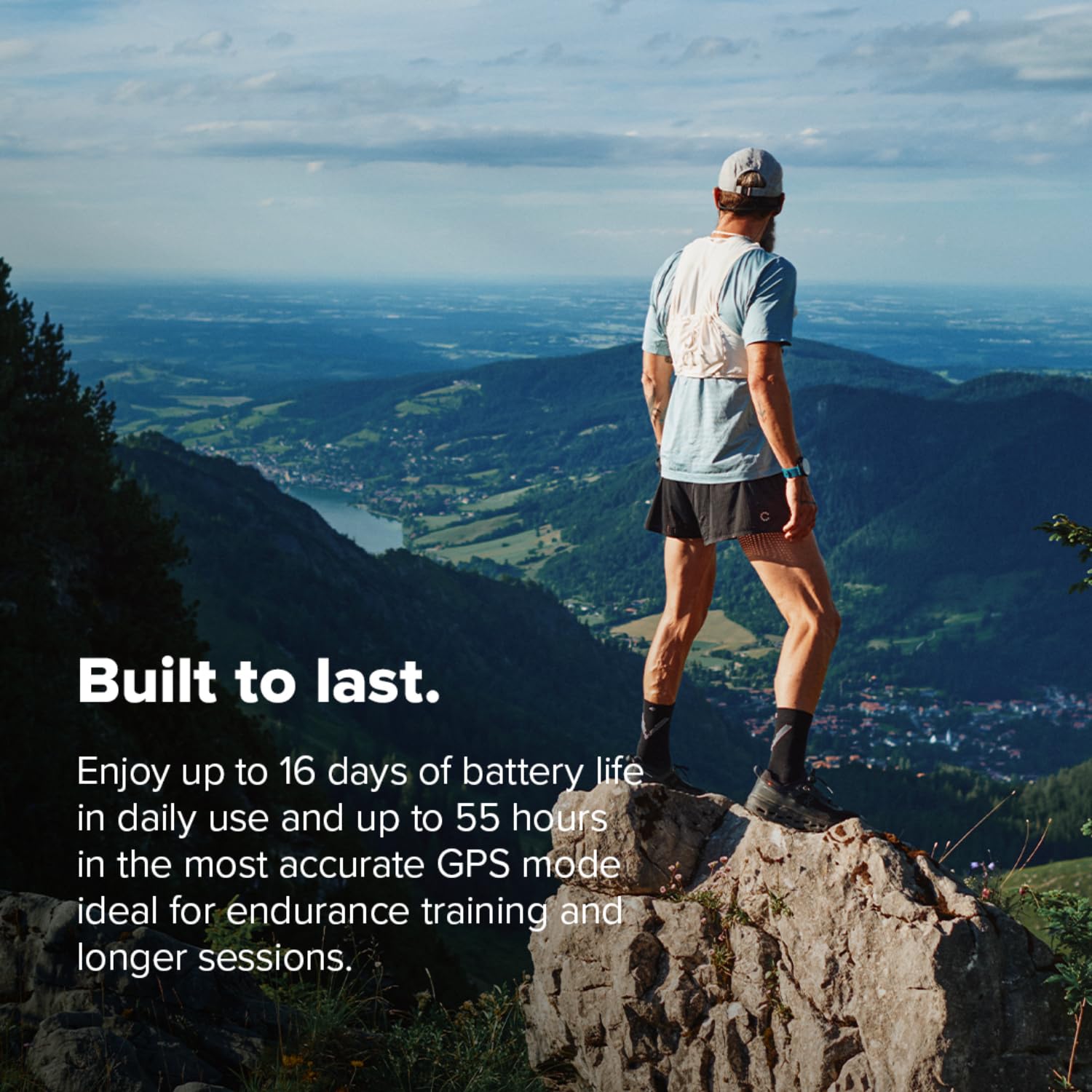 SUUNTO Reloj deportivo Race 2 GPS, pantalla táctil AMOLED de 1.5 pulgadas con corona, 16 días de duración de la batería, métricas de entrenamiento e información de recuperación, doble GNSS, mapas