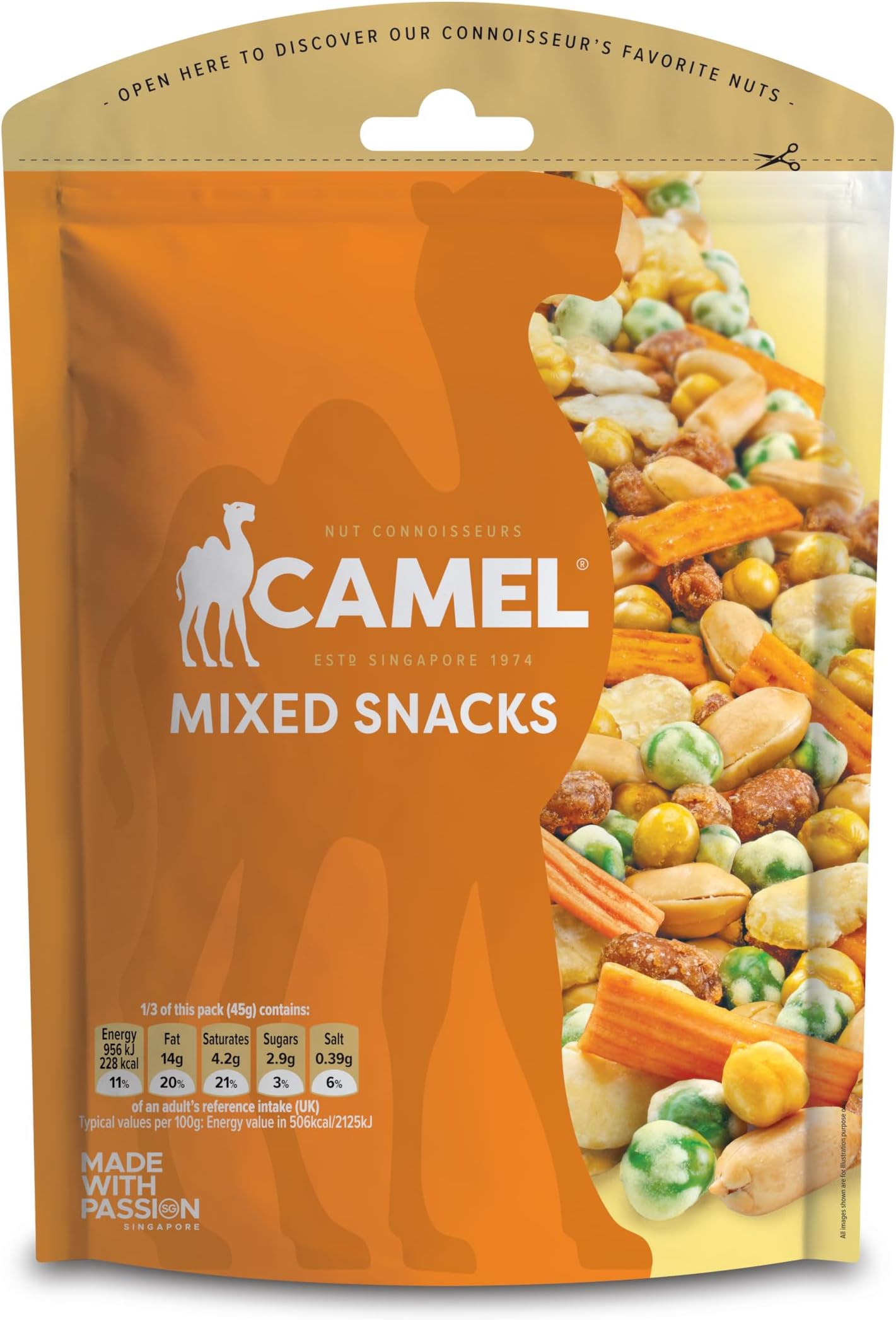 Camel Mixed Nuts - 150 gm