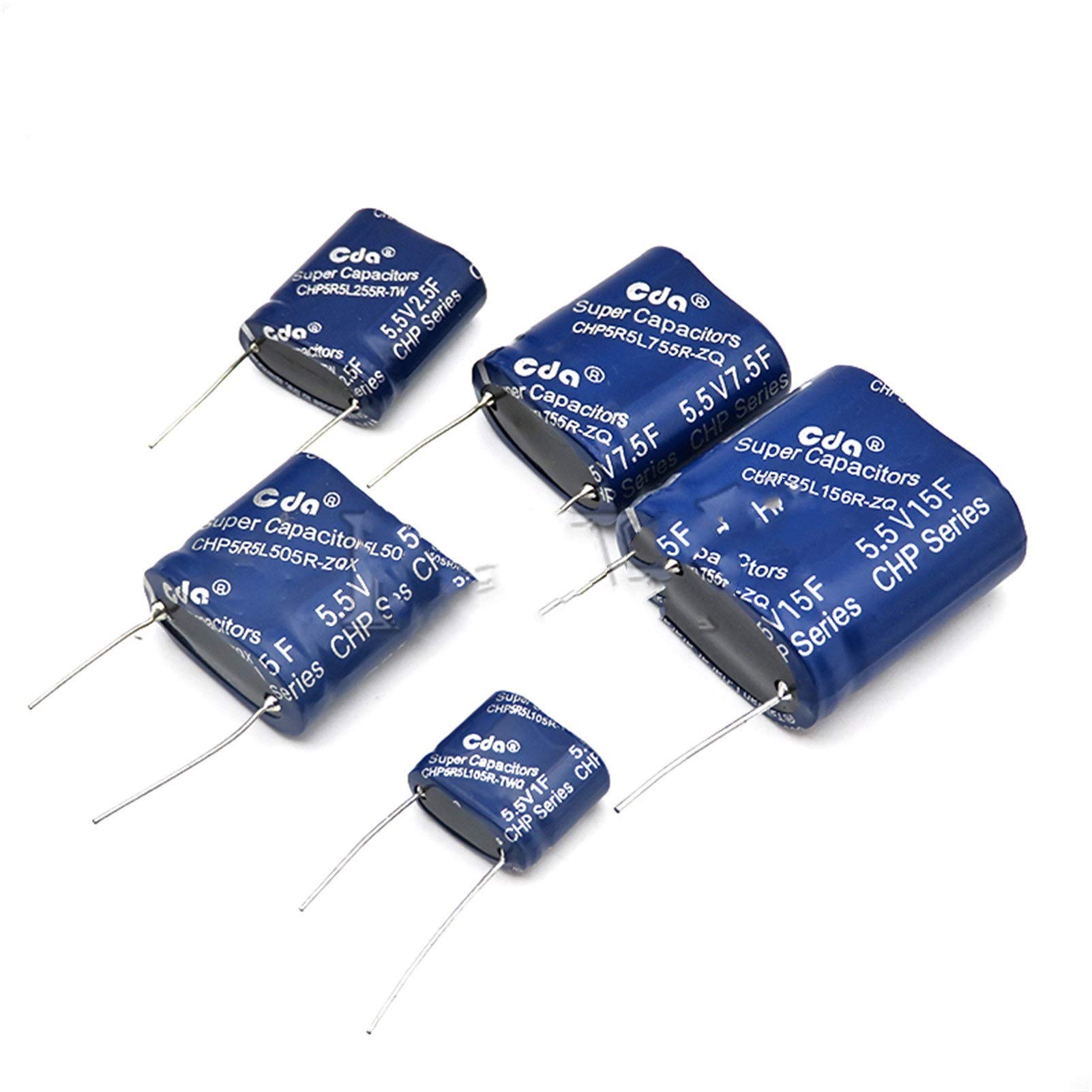 BENIMES キャパシタ 1Fファラッド 小型コンデンサ100個 3系統 : 1F