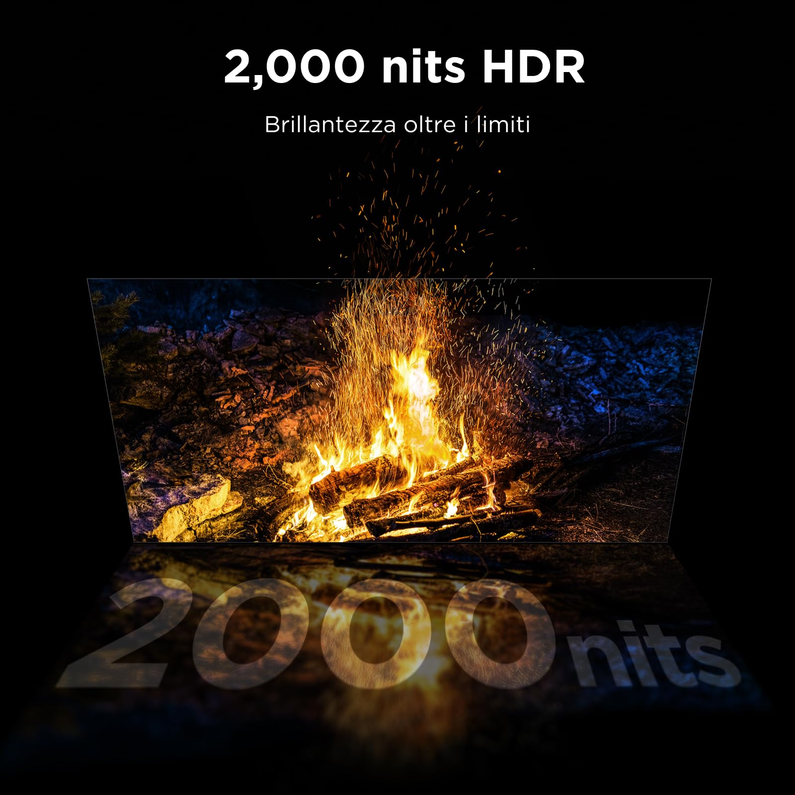 TCL 75RM7L – Smart TV RGB‑Mini LED 4K HDR10+ da 75", 2.000nit | 1,800 Precise Color Zones, Dolby Vision IQ & Atmos, 2.1 Onkyo Sound, Game Master, 144Hz VRR, Apple AirPlay 2