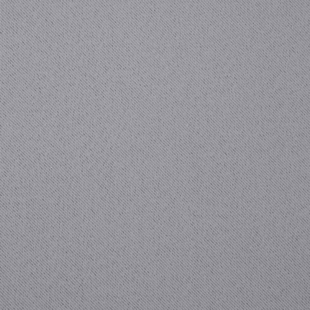 Zasłony zaciemniające z pierścieniami, jasnoszare, 2 sztuki, 245 x 140 cm, poliestrowe firanki z 4 metodami zawieszania, do salonu, sypialni, biura, ochrona przed światłem i ochrona