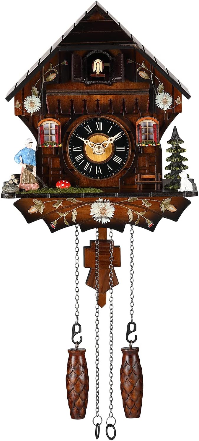 Kintrot Cuckoo Clock Antique Black Forest House Clock