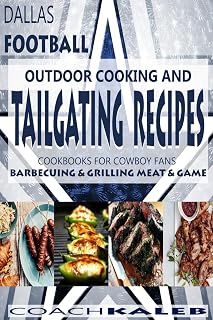 Cookbooks Fans Football Tailgating Barbecuing
