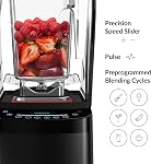 Blendtec Professional 800 - Blender with WildSide+ Jar (90 oz) - Smoothies & Frozen Drinks - Quietest Professional-Grade - 11-Speed Slider - Black