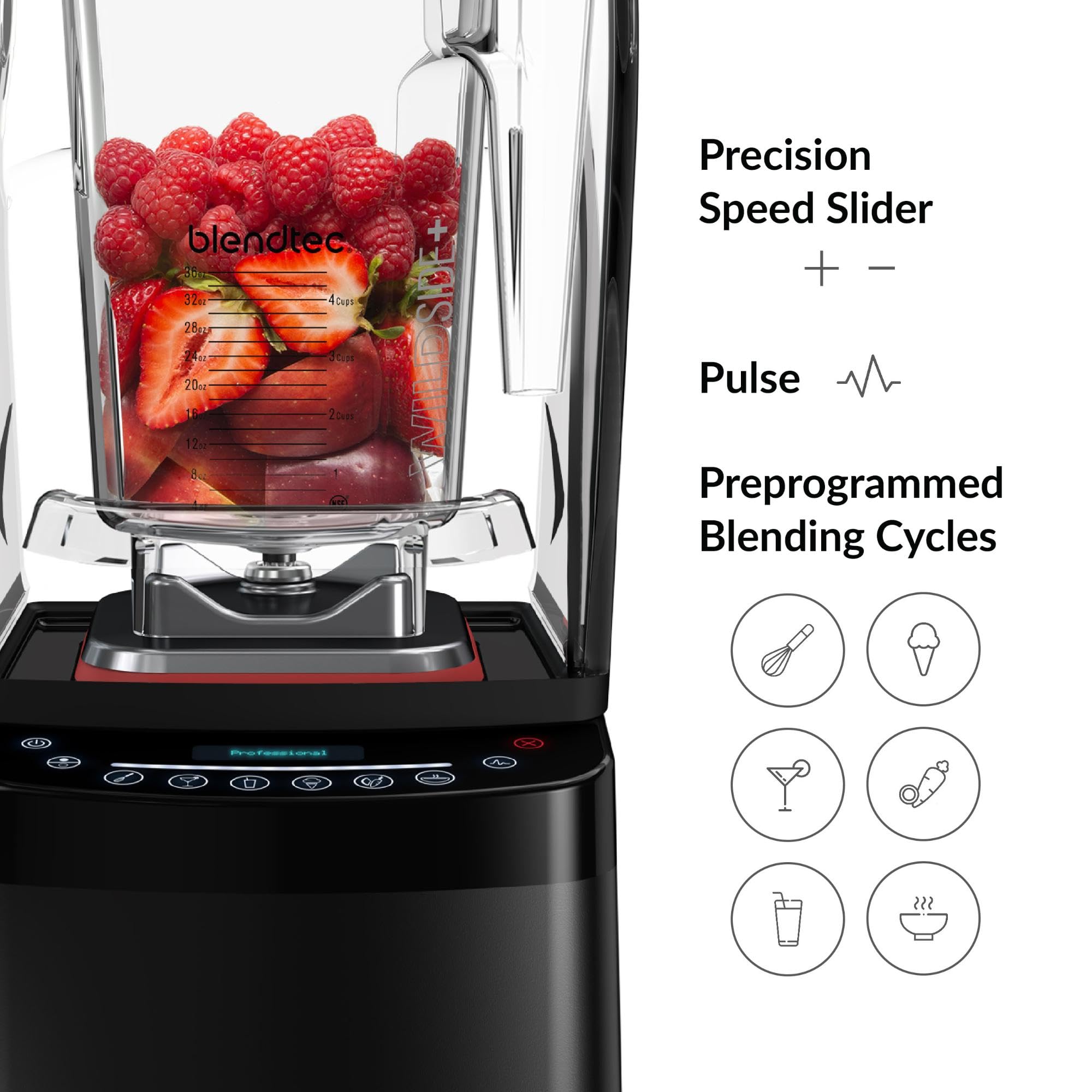 新品　未使用　blendtec PROFESSIONAL 800 ジューサー Amazon.com: Blendtec Professional 800 - Blender with WildSide+ Jar