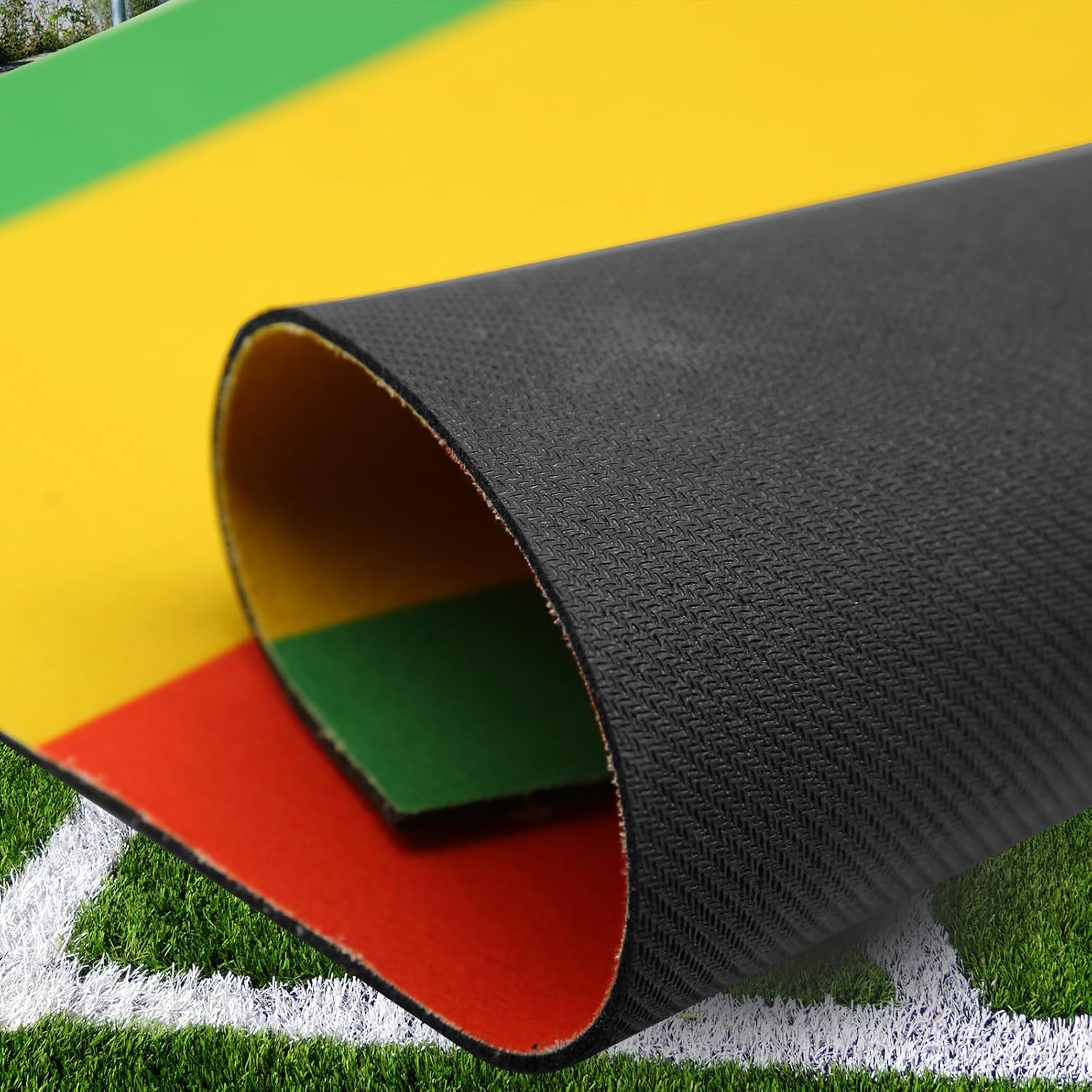 1pcs Training Home Plate, Home Plate Softball Baseball Batting mat Colored Blended Non-Slip Mat for Pitching & Hitting Practice