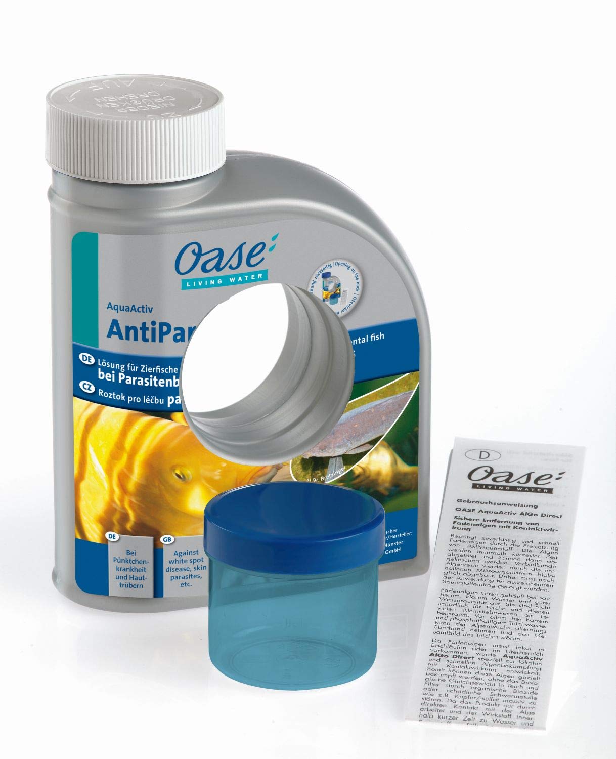 OASE 50565 AquaActiv Antiparassite, 500 ml