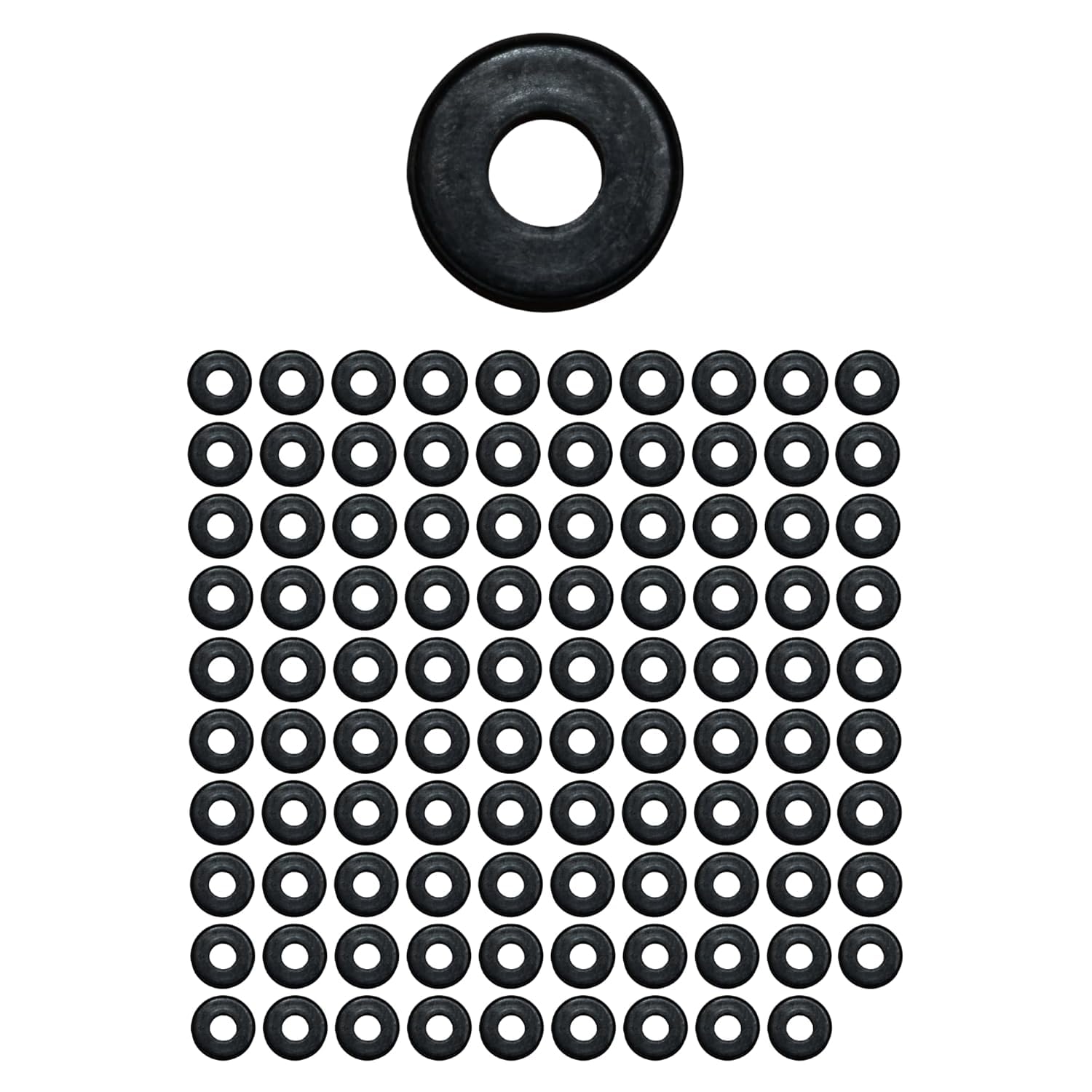 Rubber Washer | Heavy Duty Rubber Gasket for Cars, Bikes, Trucks & Tractors | Durable Automotive Seal for Tyre, Plumbing & Workshop Applications Set of 50-image-42
