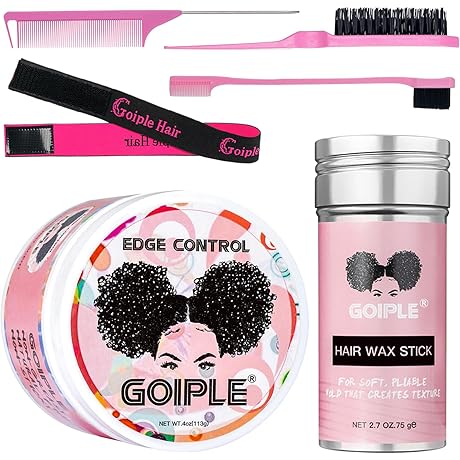 Strong Hold, Non-Greasy Jam Stick for Effortless Hair Edge Control