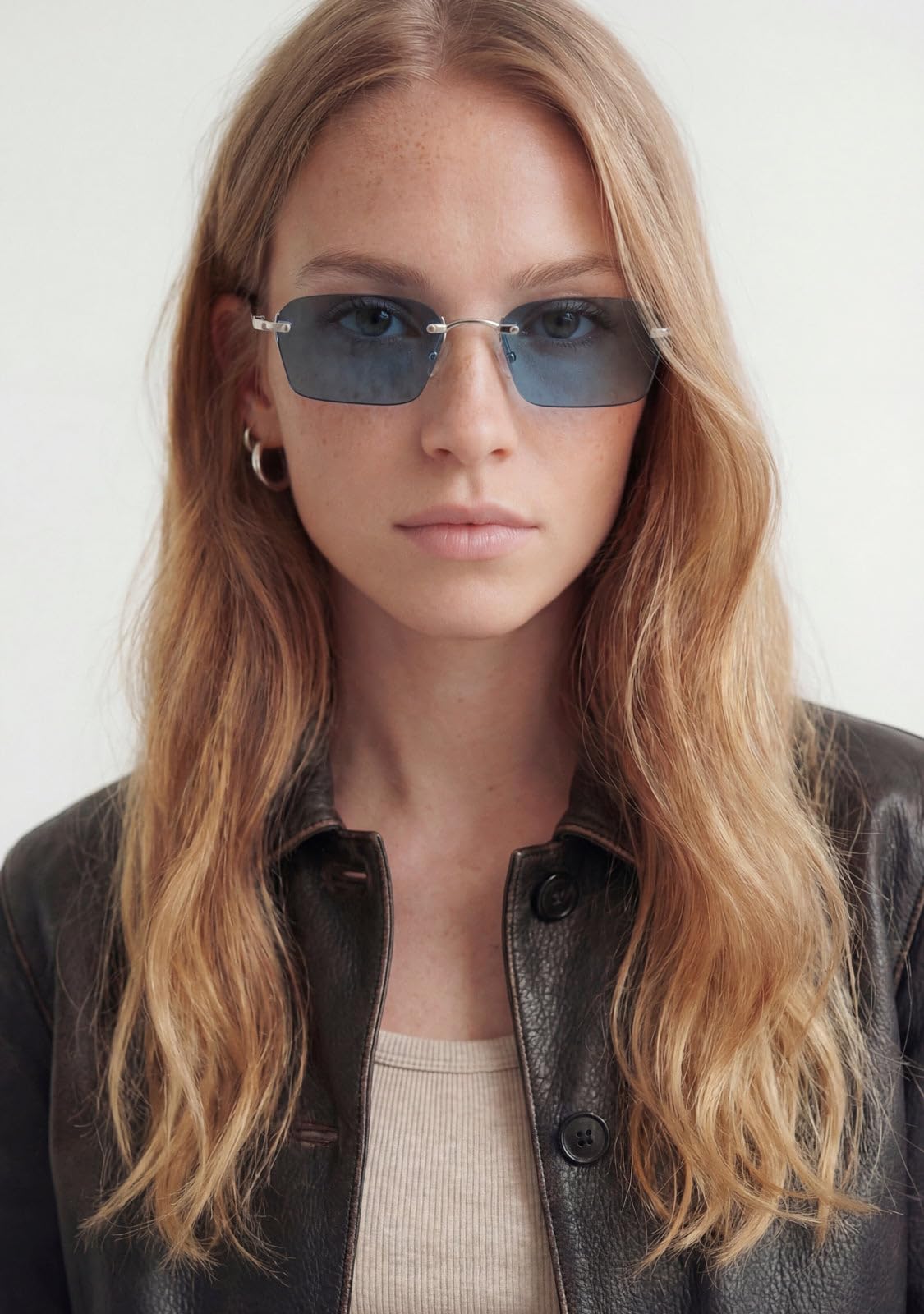 D.Franklin Gafas de sol unisex con cristales de protección UV - Modelo smith - Octogonal - Para Hombre y Mujer - Sunglasses