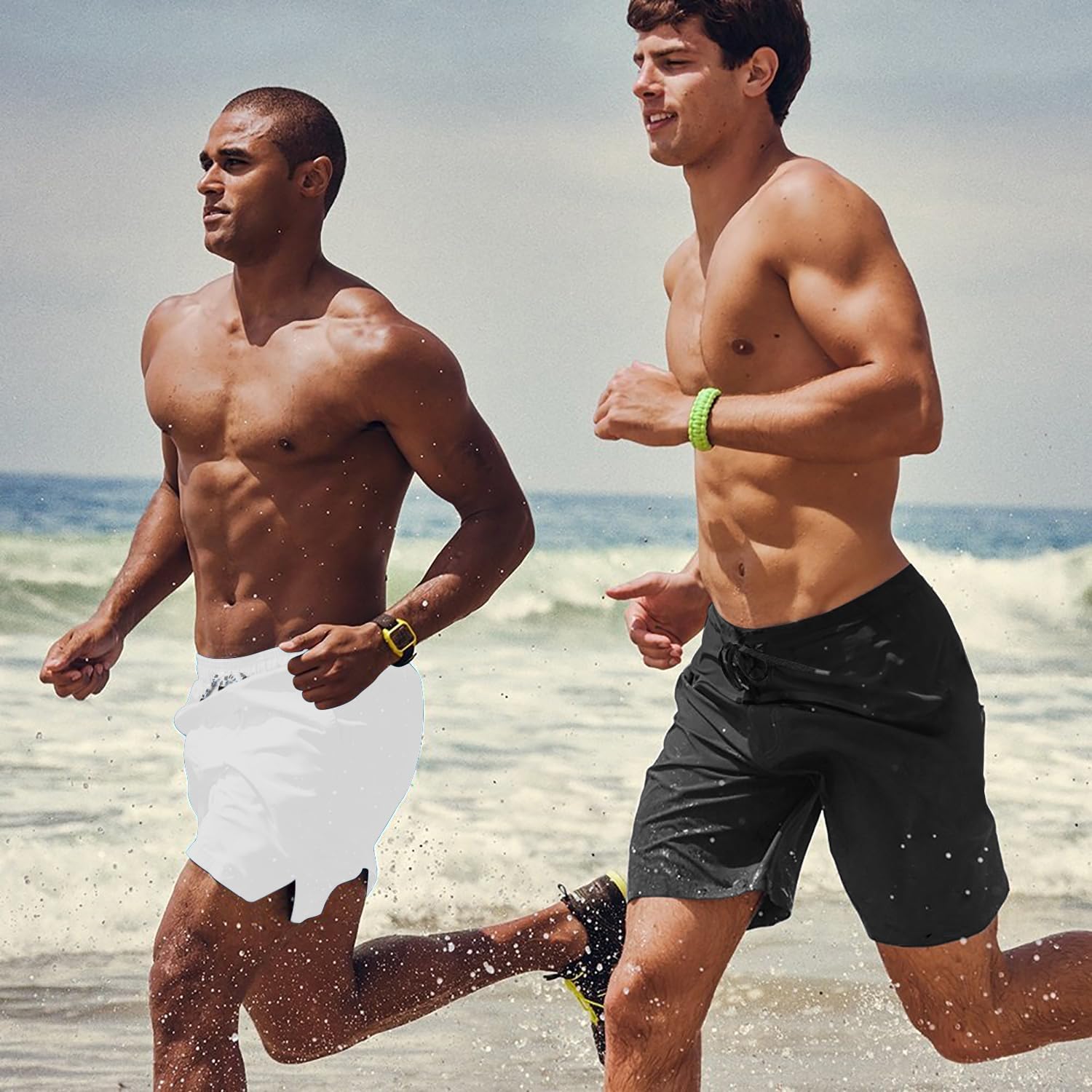 COOFANDY Men's Swim Trunks Quick Dry Board Shorts Swimsuit Swimwear Bathing Suit - Image 3