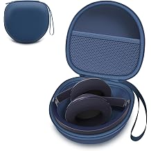 Headphone Headset Case for Folding Headphone, Dark Blue