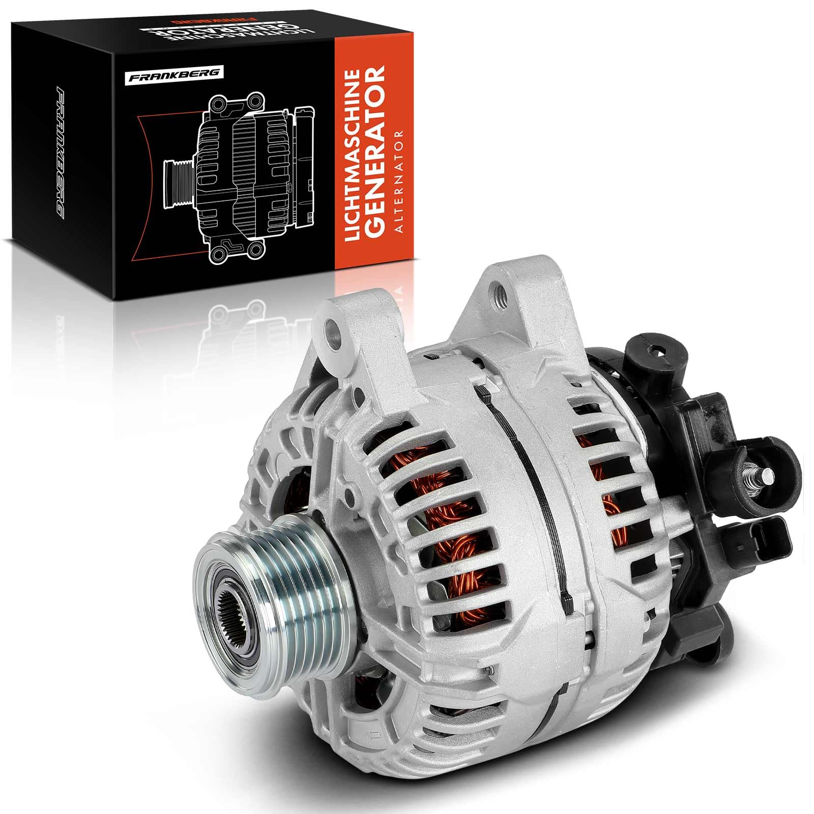 Frankberg Alternatore 0124525126 | 0124525126; Compatibile con: Pianale/telaio Partner 5 G, Bipper AA, Berlingo/Berlingo Primo monovolume GFK GJK MF