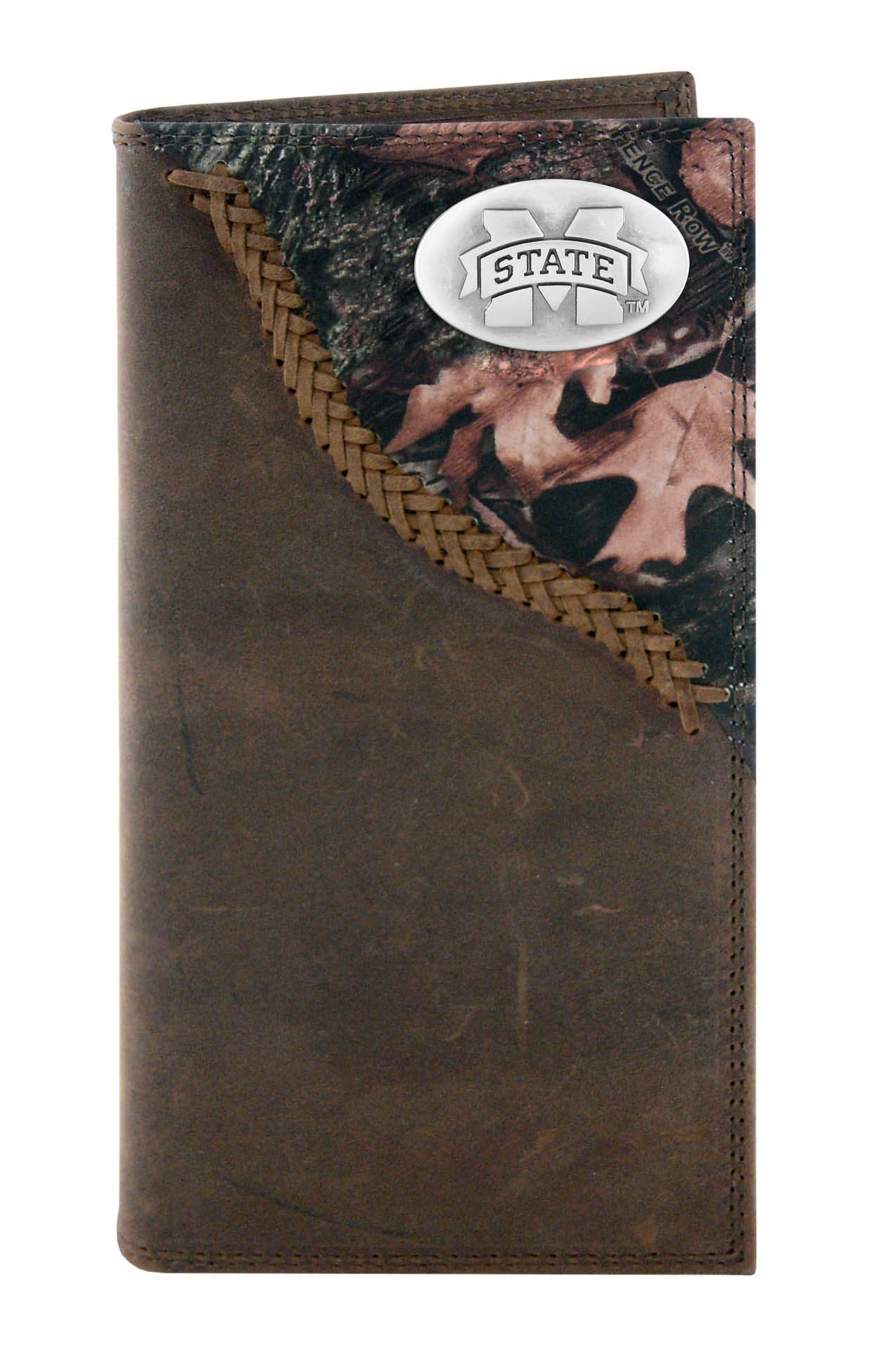 NCAA Mississippi State Bulldogs Zep-Pro Roper Concho Wallet, Camouflage
