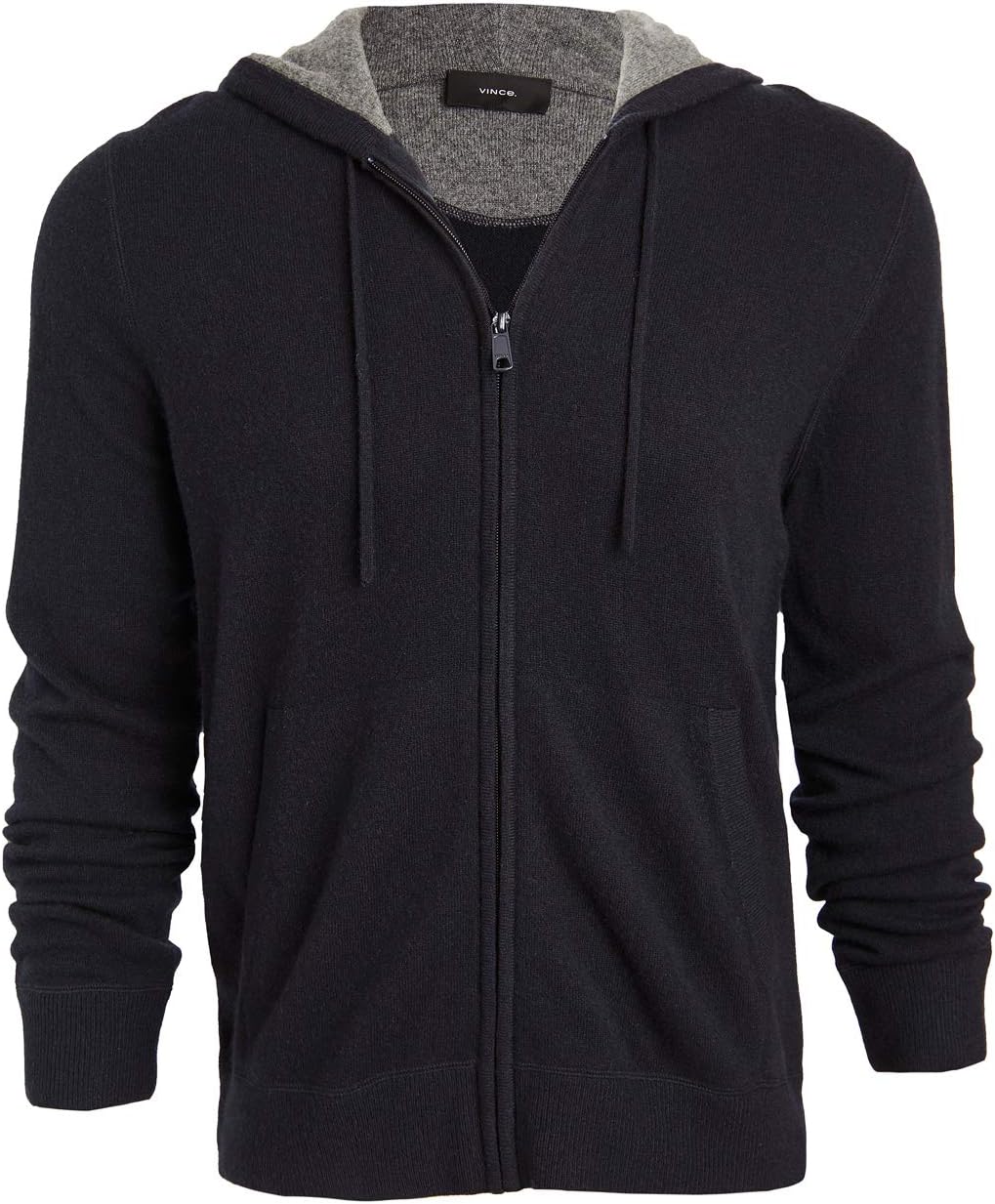 Vince Men's Full Zip Cashmere Hoodie