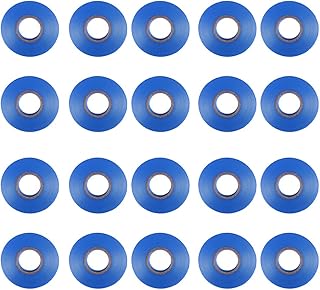 Cintas de uva para jardinería de ramas de tapetool de 20 piezas, color azul