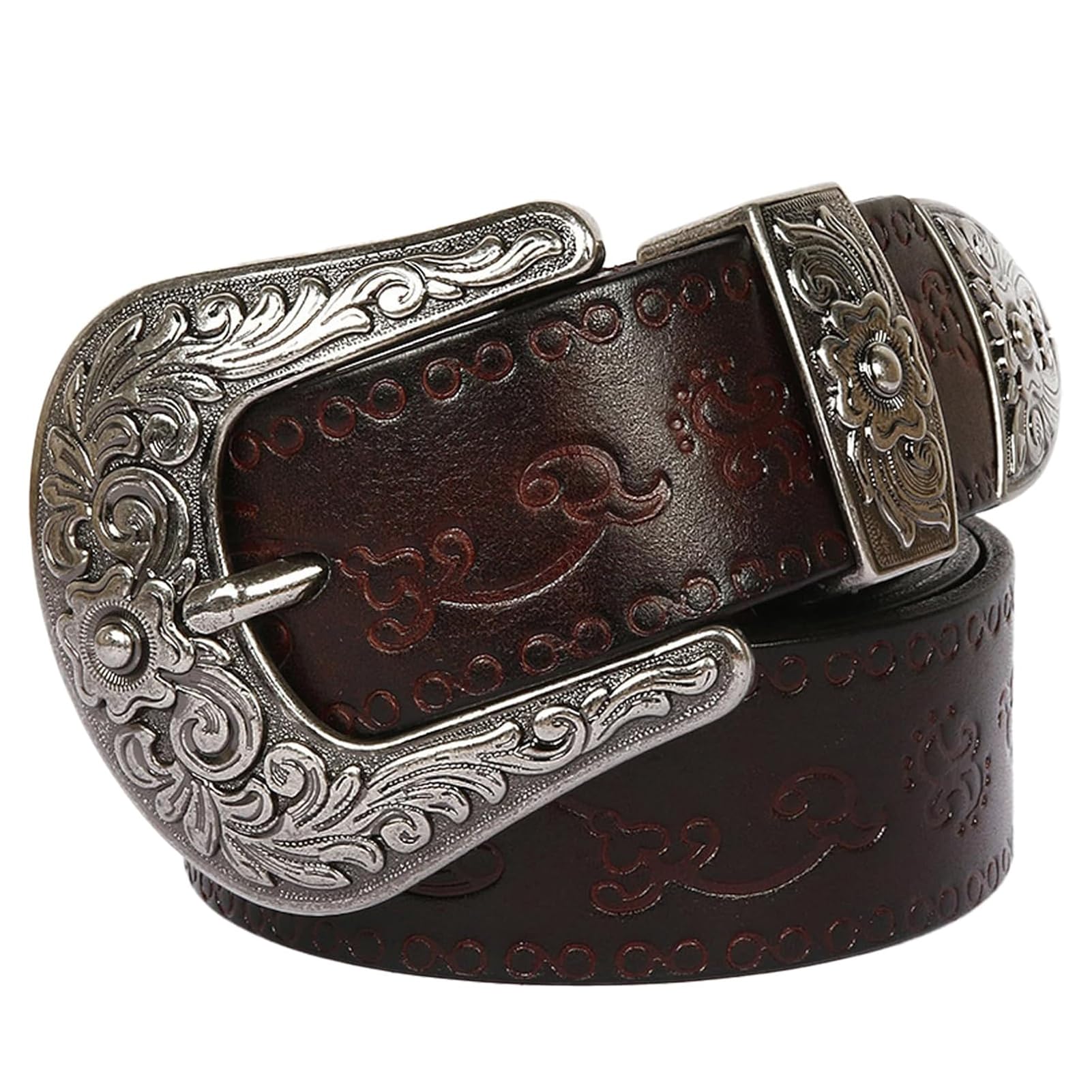 Amazon.com: AGUTALITHIC 105-150cm Extra Long Western Belt, Women's