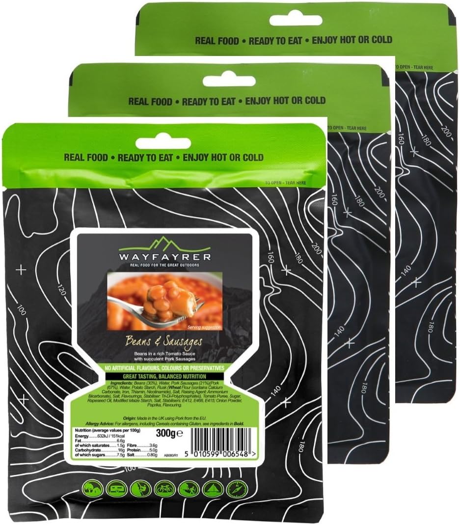 Beans & Sausage Meal Pouch